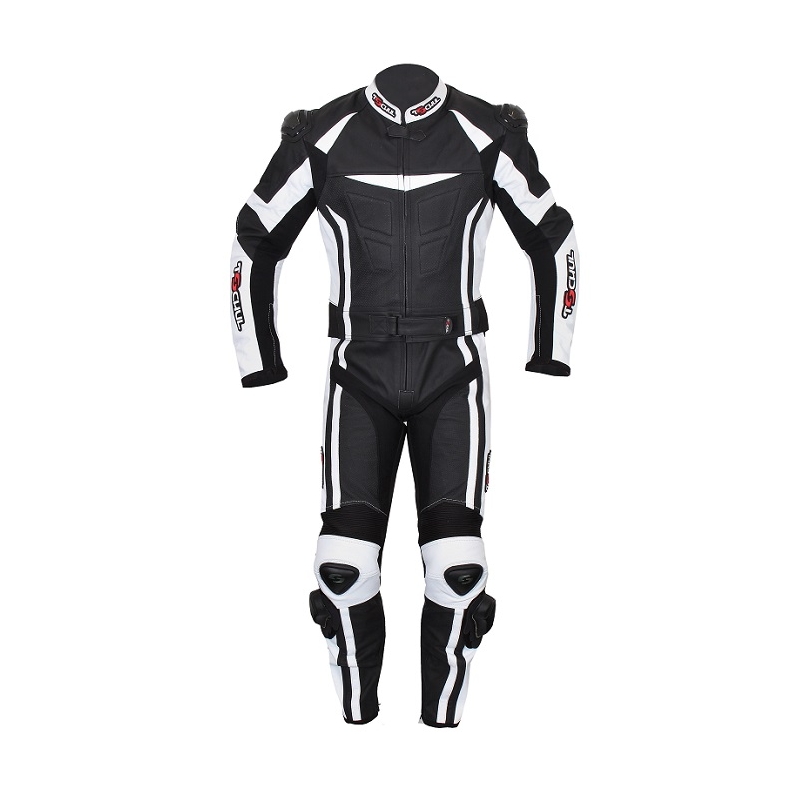 Pánské kalhoty Tschul 748 černo-bílé výprodej