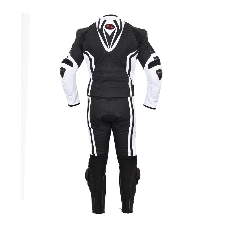 Pánské kalhoty Tschul 748 černo-bílé výprodej