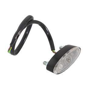 Feu arrière universel à LED Mini Oval Blanc