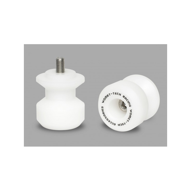 Rolny na zadní kyvnou vidlici Womet-Tech - Endurance M6 bílé výprodej