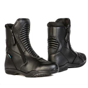 Bottes de moto noires Rebelhorn Rio