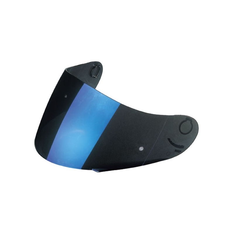 Plexi bleu miroir pour les casques Lazer Kite, Osprey, Kestrel, Verti
