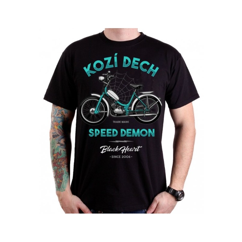 T-shirt hommes Black Heart Goat Breath