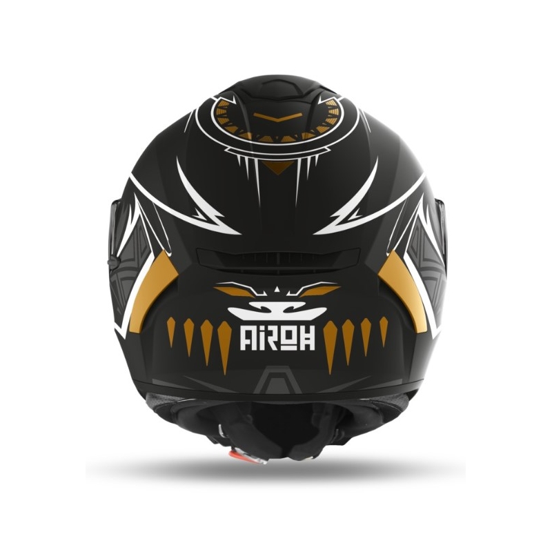 Integrální přilba Airoh Spark Vibe černo-bílo-zlatá