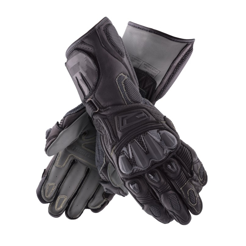 Gants moto Rebelhorn Rebel noir soldes
