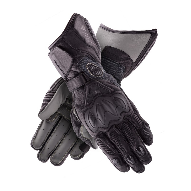 Gants moto femme Rebelhorn Rebel noir soldes