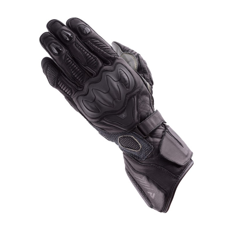 Gants moto femme Rebelhorn Rebel noir soldes