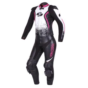 Combinaison Tschul 586 noir-blanc-rose pour femmes soldes