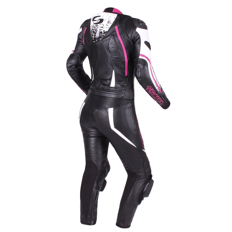 Combinaison Tschul 586 noir-blanc-rose pour femmes soldes