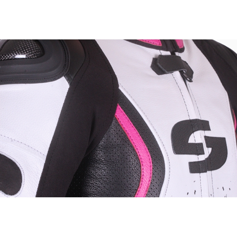 Combinaison Tschul 586 noir-blanc-rose pour femmes soldes