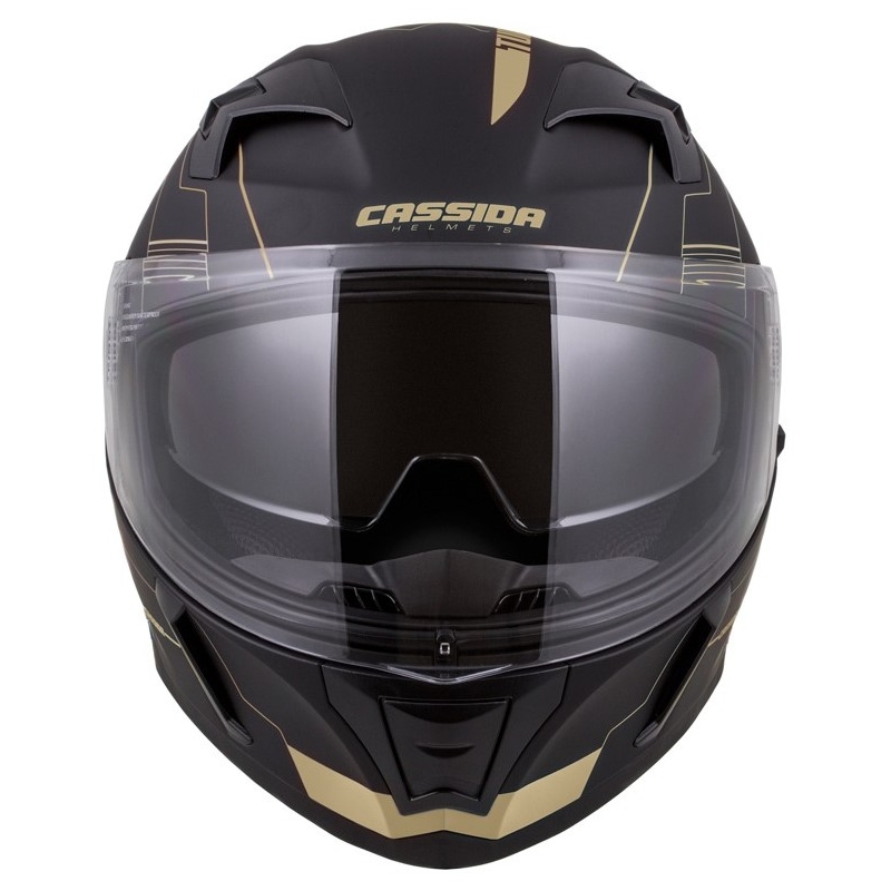 Casque Integral Cassida Integral 3.0 Turbohead noir-or