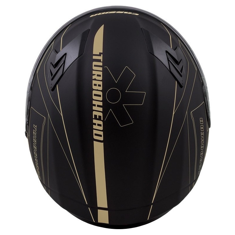Casque Integral Cassida Integral 3.0 Turbohead noir-or