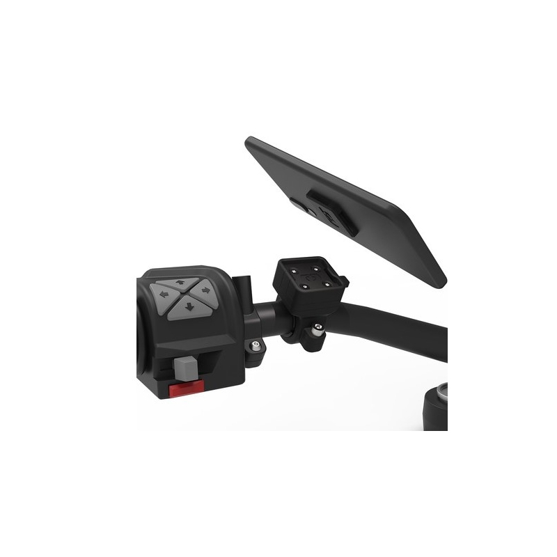 Support pour téléphone, appareil photo et système de navigation Oxford CLIQR avec support pour guidon