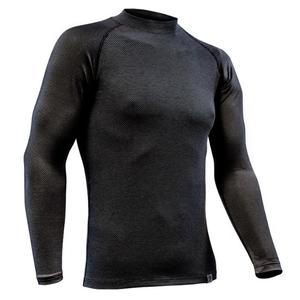Chemise thermique nanosilver® Raglan gris anthracite - manches longues