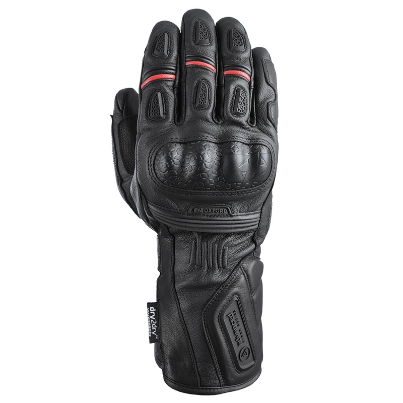 Oxford Advanced Mondial Motorcycle Gloves Long Black