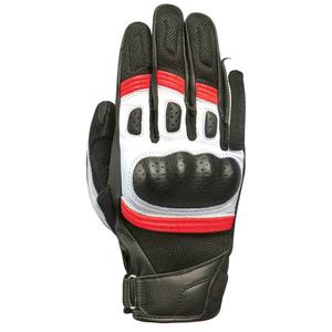 Gants de moto Oxford RP-6S noir-rouge-blanc