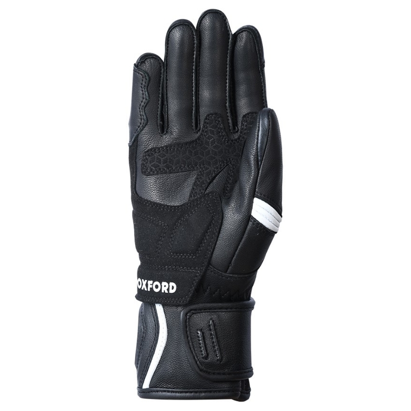 Gants moto Oxford RP-5 2.0 noir et blanc pour femme