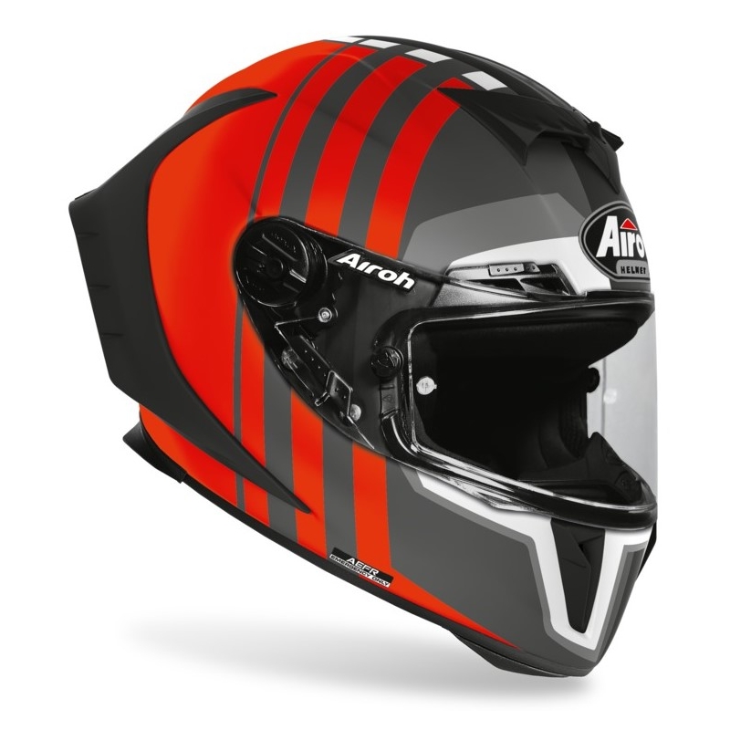 Integrální přilba Airoh GP 550S Skyline černo-oranžová