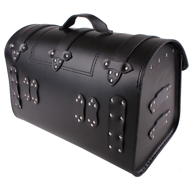Mallette de moto en cuir Chopper RSA-131A