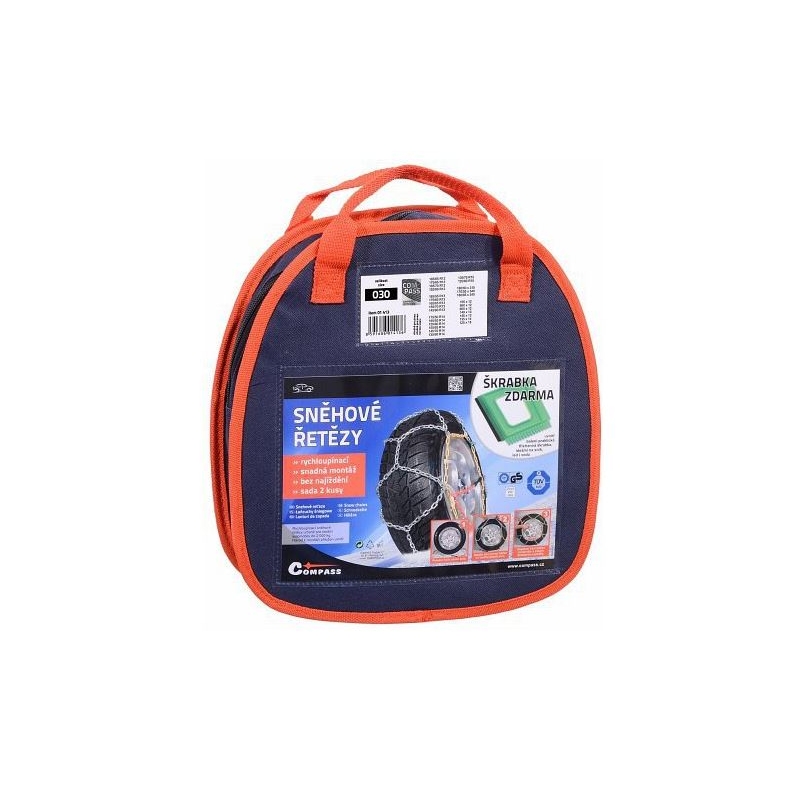 Sněhové řetězy X70 3,0mm 9mm NYLON BAG