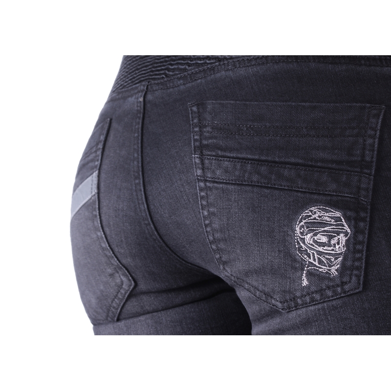 Street Racer Spike II Jeans CE slim fit pour femmes, noir