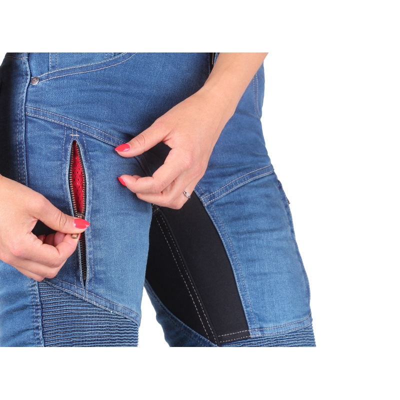 Jean femme Street Racer Stretch II Slim fit CE bleu