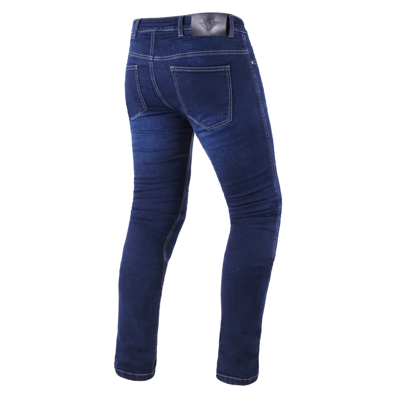 RSA Route CE Blue Cropped Motorcycle Jeans