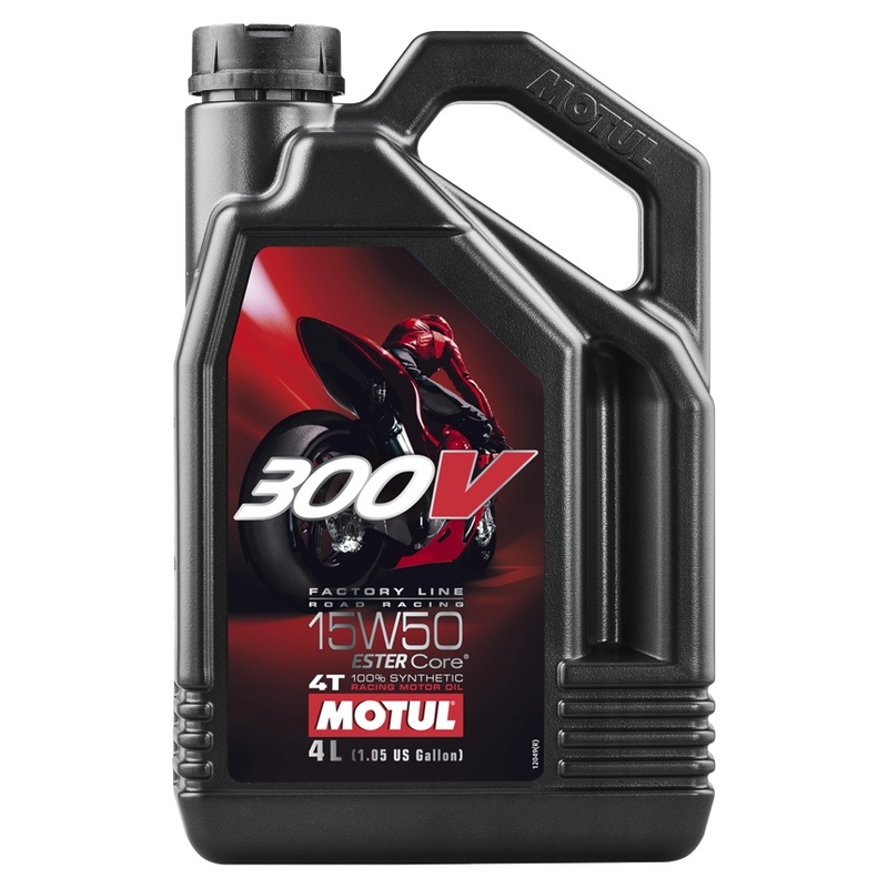 Huile Motul 300V 4T FL Road Racing 15W50 4 l