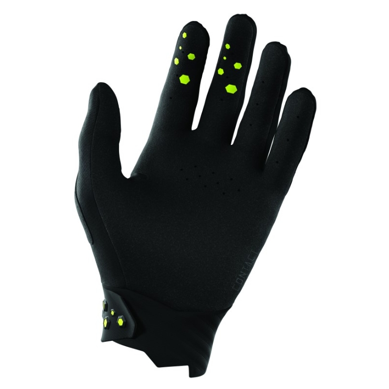 Motokrosové rukavice Shot Contact Draw černo-fluo žluté