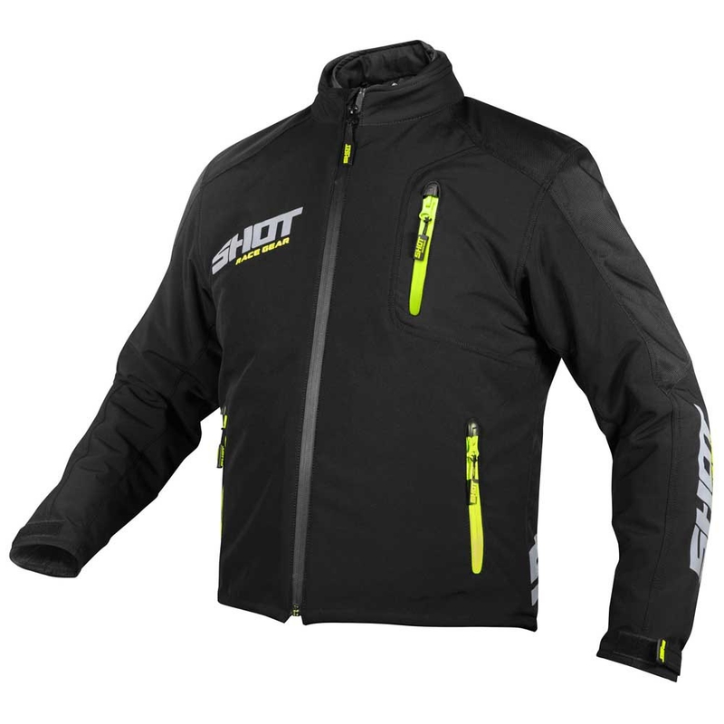 Shot Climatic veste noir-jaune fluo soldes