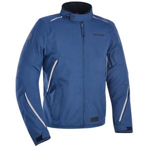 Veste moto Oxford Advanced Hinterland bleu-noir soldes