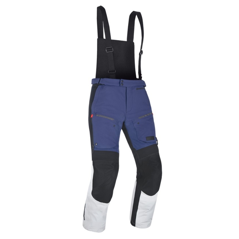 Pantalon de moto Oxford Advanced Mondial gris, noir et bleu soldes