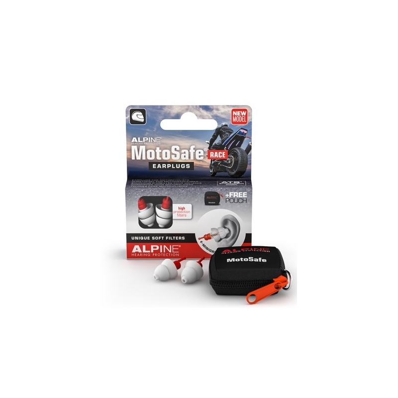 Bouchons d'oreille ALPINE MotoSafe - Race