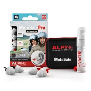 Bouchons d'oreille MotoSafe ALPINE - Pro