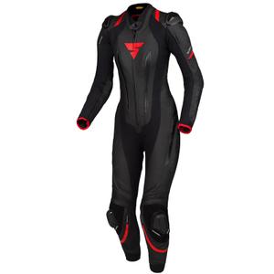 Combinaison une pièce pour femmes Shima Miura RS noir-rouge