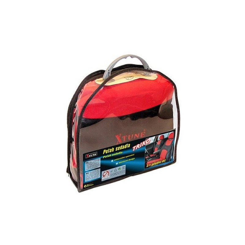 Potah sedadla TRIKO 2ks červený