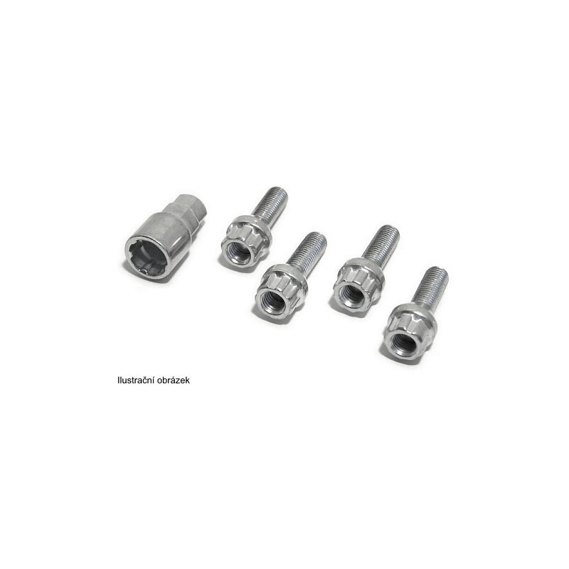 Bezpečnostní šrouby kol M12x1 A
