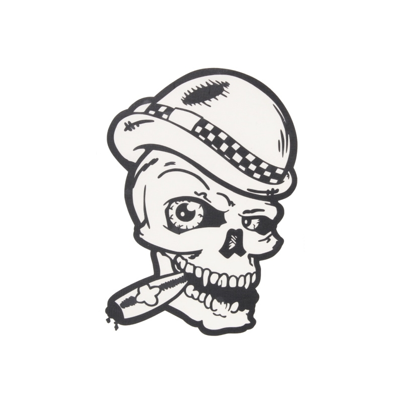 Sticker Skull Cigar