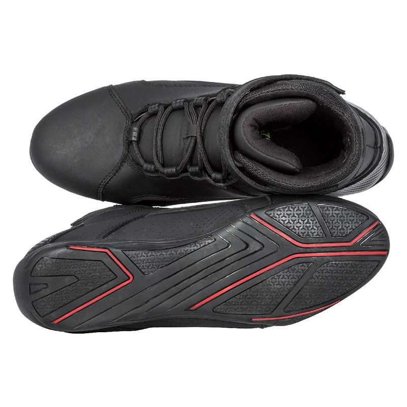 Bottes de moto Kore Velcro 2.0 noires