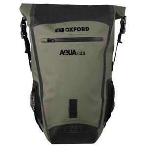 Sac à dos étanche Oxford Aqua B25 Noir-Kaki Vert 25 L