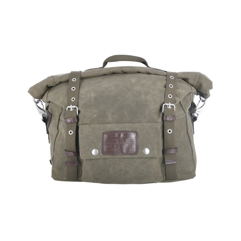 Oxford Heritage vert kaki 40l sacoches latérales pour moto