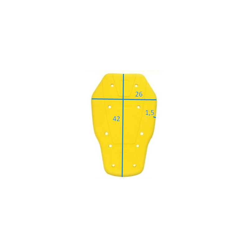 Protection dorsale pour les vestes Ozone et Rebelhorn