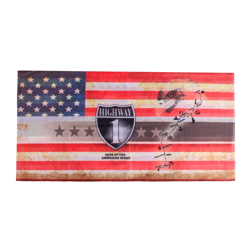 Echarpe de moto multifonctionnelle RSA Highway American Spirit