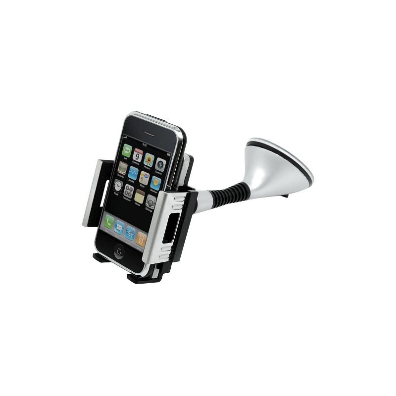 Držák telefonu / GPS na přísavku SILVER