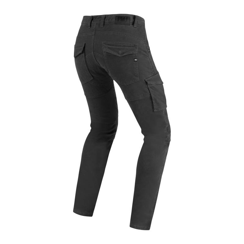 Jeans moto PMJ Santiago gris soldes