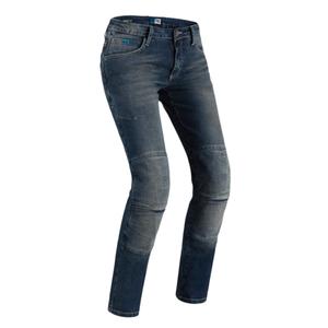 Jeans moto pour femmes PMJ Florida blue soldes