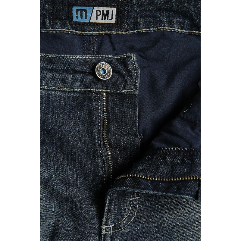 Jeans moto pour femmes PMJ Florida blue soldes