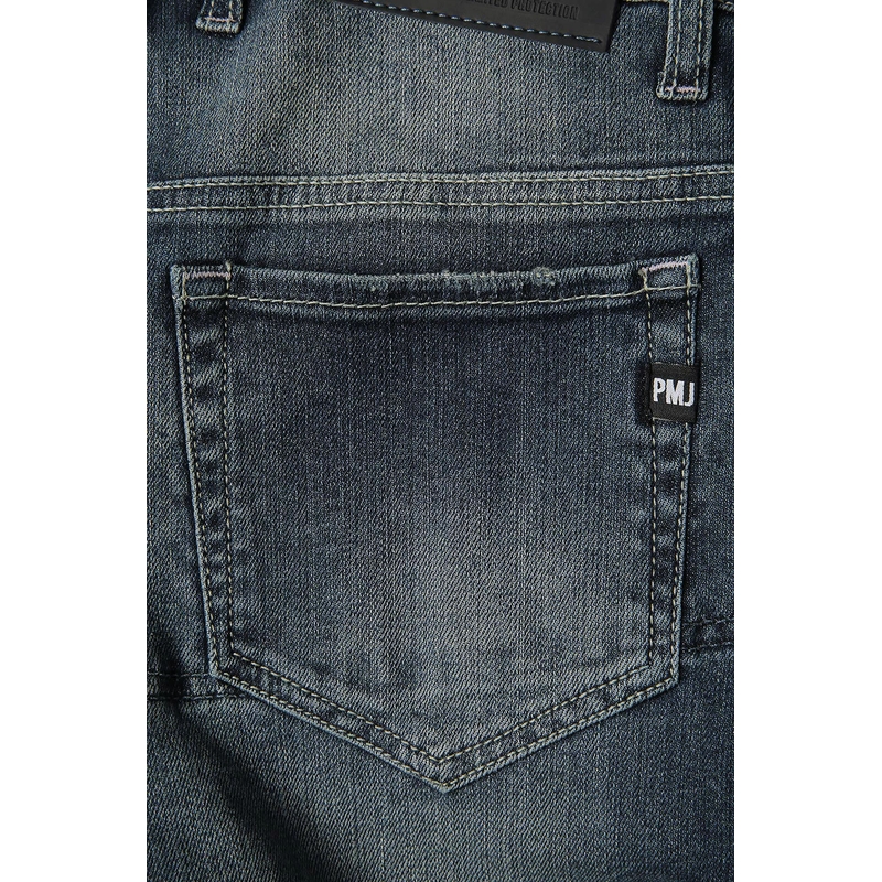 Jeans moto pour femmes PMJ Florida blue soldes