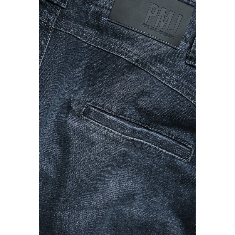 Jeans moto PMJ Dakar bleu