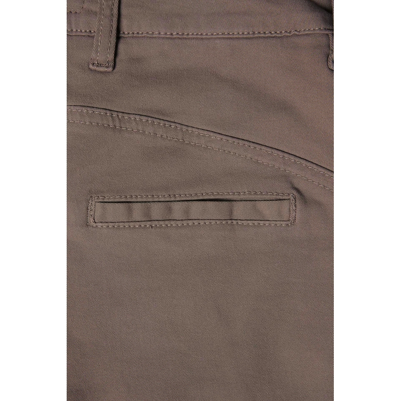 Jeans moto PMJ Santiago marron pour femme soldes
